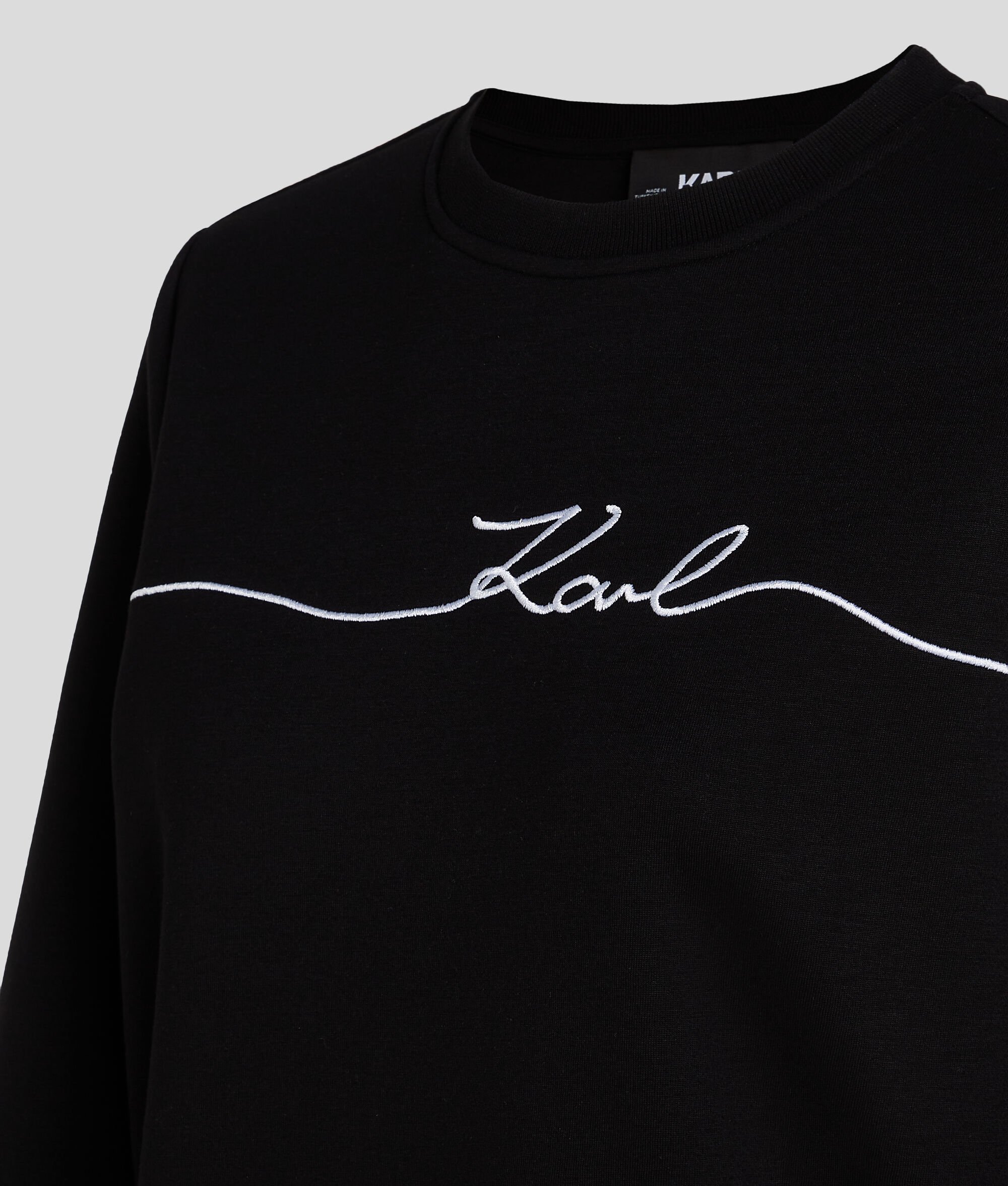 (image for) Comfortable KARL SIGNATURE SWEATSHIRT